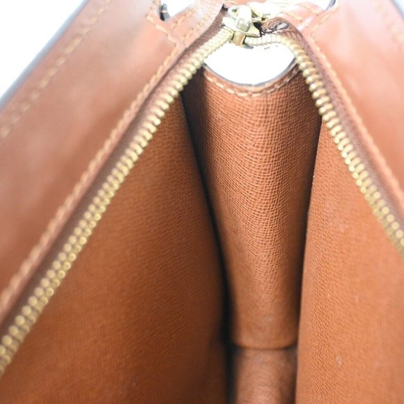 LOUIS VUITTON Pochette Homme Clutch Hand Bag Monogram Leather BN M51795 02HB680 - Picture 4 of 13